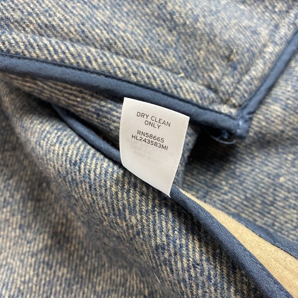 Trouve Womens Wool Bell Sleeve Swing Jacket XS Tan Beige Retro Mod - Picture 8 of 9